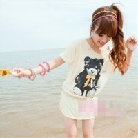 非主流潮女微信头像 习惯了有你的生活