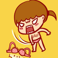 另类搞怪的非主流微信头像 世界是扭曲的吗