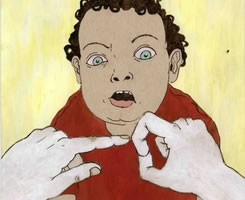 另类搞怪的非主流微信头像 世界是扭曲的吗