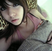 非主流潮女微信头像 习惯了有你的生活