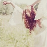 非主流潮女微信头像 习惯了有你的生活