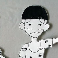 另类搞怪的非主流微信头像 世界是扭曲的吗