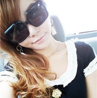 非主流潮女微信头像 习惯了有你的生活