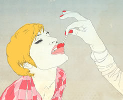 另类搞怪的非主流微信头像 世界是扭曲的吗