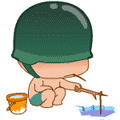 炮炮兵生气哭泣动态表情
