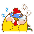 困了睡觉动态表情 夜深了做个好梦