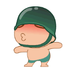 炮炮兵生气哭泣动态表情