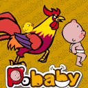 可爱小破孩撒尿表情