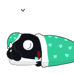 爬着睡觉的炮炮兵 麻烦闹钟不要吵我了