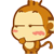 傻傻悠嘻猴和阿狸微信表情 卡通表情大全