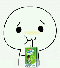 酚酞瓜喝饮料动态表情下载