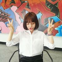 短发有个性的美女头像大全 这个夏季留短发的妹纸很酷