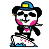 Pandaluv微信表情包 小熊猫萌哒哒的gif表情