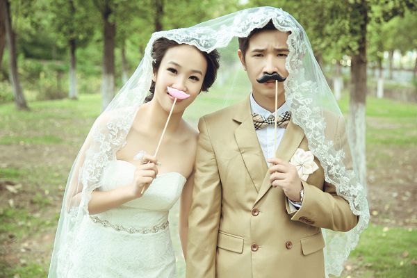 微信情侣相册封面 今生只愿意嫁给你，愿意陪你到老