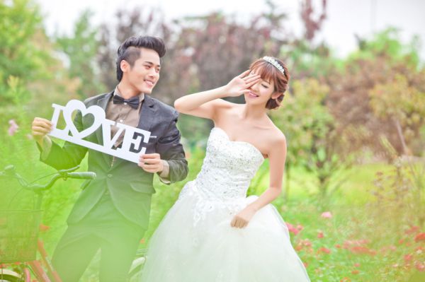 微信情侣相册封面 今生只愿意嫁给你，愿意陪你到老