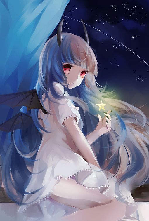 二次元可爱女孩的图片 唯美小清新图片