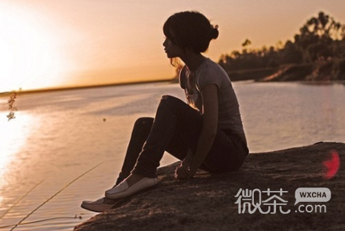 微信欧美风格美女意境唯美封面图