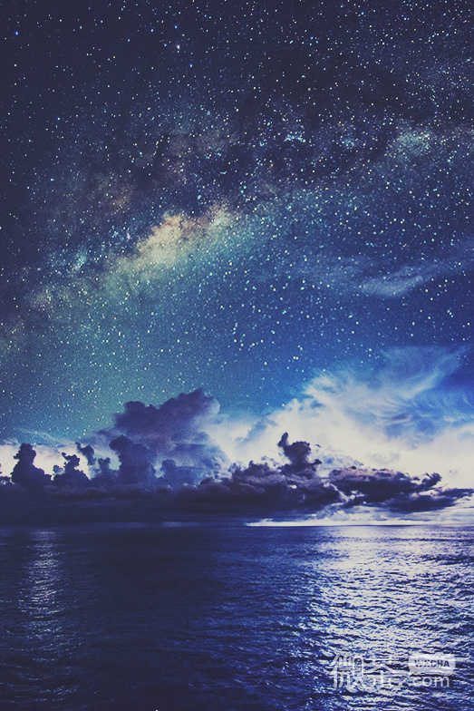 微信意境原宿星空个性意境伤感图片