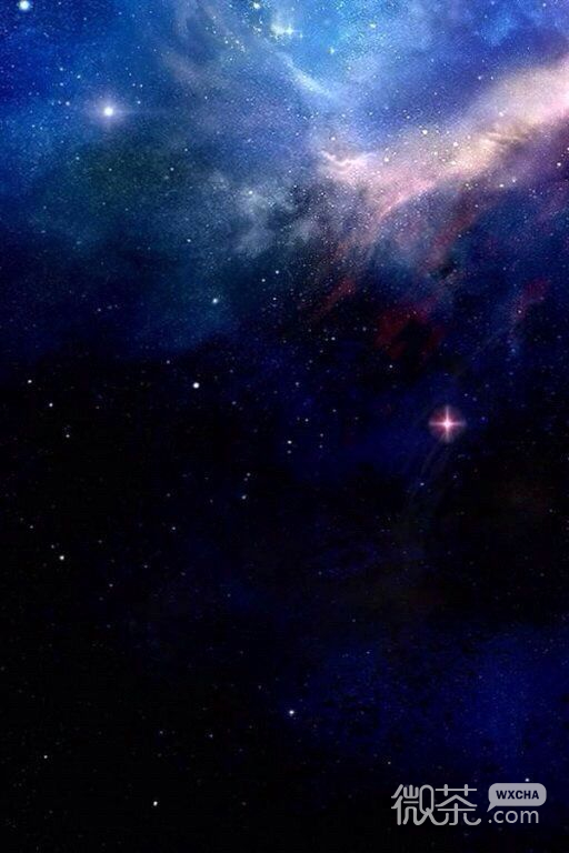 微信意境原宿星空个性意境伤感图片