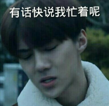 exo吴世勋表情包 吴世勋表情动静态大全