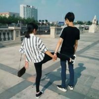 情侣头像两人一张一对背影图片大全 我爱的人就长着你这个样子
