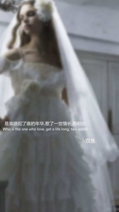 十二星座婚纱系语
