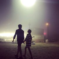 情侣头像一男一女带字的独特魅力 别想着以前别怕面对以后