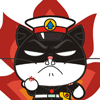 黑猫警长动态weixin表情 黑猫警长经典动画表情包Gif