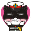 黑猫警长动态weixin表情 黑猫警长经典动画表情包Gif