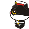 黑猫警长动态weixin表情 黑猫警长经典动画表情包Gif