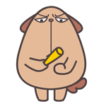 屌丝狗表情下载