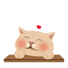 甜蜜猫动态表情包精选 2016甜蜜猫微信表情gif