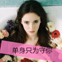 2015欧美霸道的微信女生头像 没了你我把哭当成了笑