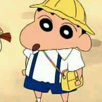 蜡笔小新头像情侣头像分开的精选 如果蜡笔没了小新