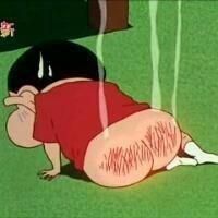 蜡笔小新头像搞笑带字图片精选 给你看我另一张脸