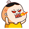 嘻嘻哈哈胖三斤表情 搞笑Gif胖三斤表情