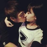 微信头像情侣一对一张接吻的精选2016 请给我一个幸福的未来