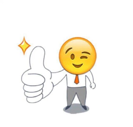 emoji点赞系列表情包 搞笑的emoji聊天表情