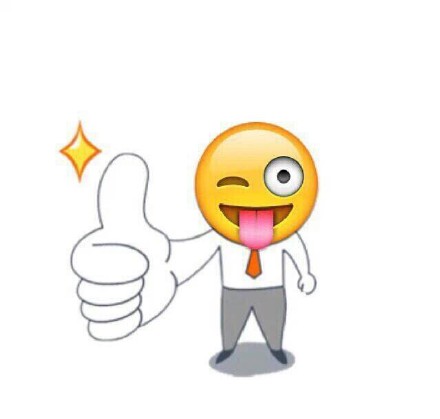 emoji点赞系列表情包 搞笑的emoji聊天表情