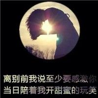 风景头像唯美小清新自然带字头像 别和我虚伪我懒得敷衍