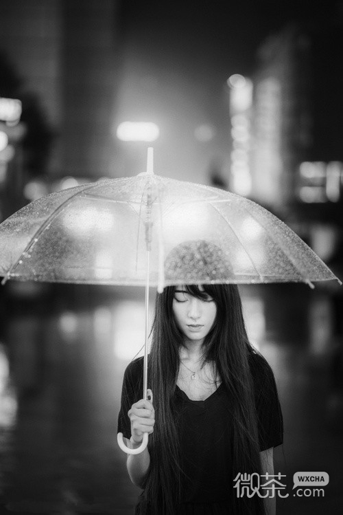 微信伤感lomo小清新雨中美景意境图片