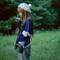 唯美意境小清新女生微信头像最新版 你是别人的风景