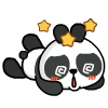 巴布熊猫动态表情包 可爱的巴布熊猫微信表情