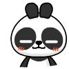 巴布熊猫动态表情包 可爱的巴布熊猫微信表情