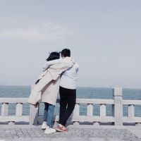 恩爱的情侣头像很唯美浪漫的 想要最清澈看见你给我的蜜意