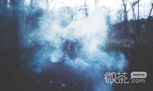 微信清新蓝色系lomo空间素材空间图片