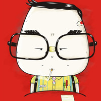 男女通用搞笑另类头像 年纪轻轻要是没你哪来那么多伤