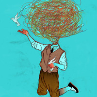 男女通用搞笑另类头像 年纪轻轻要是没你哪来那么多伤