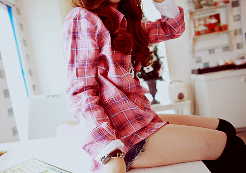 小清新森女lomo微信半身美图