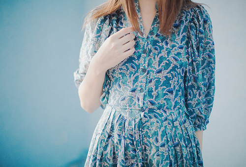 小清新森女lomo微信半身美图